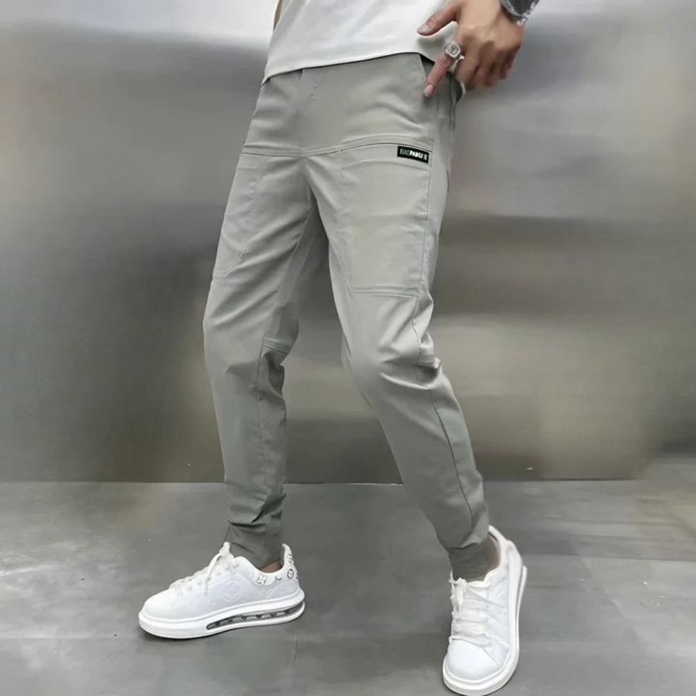 Jelle™ | Casual Stretch Cargo Trousers