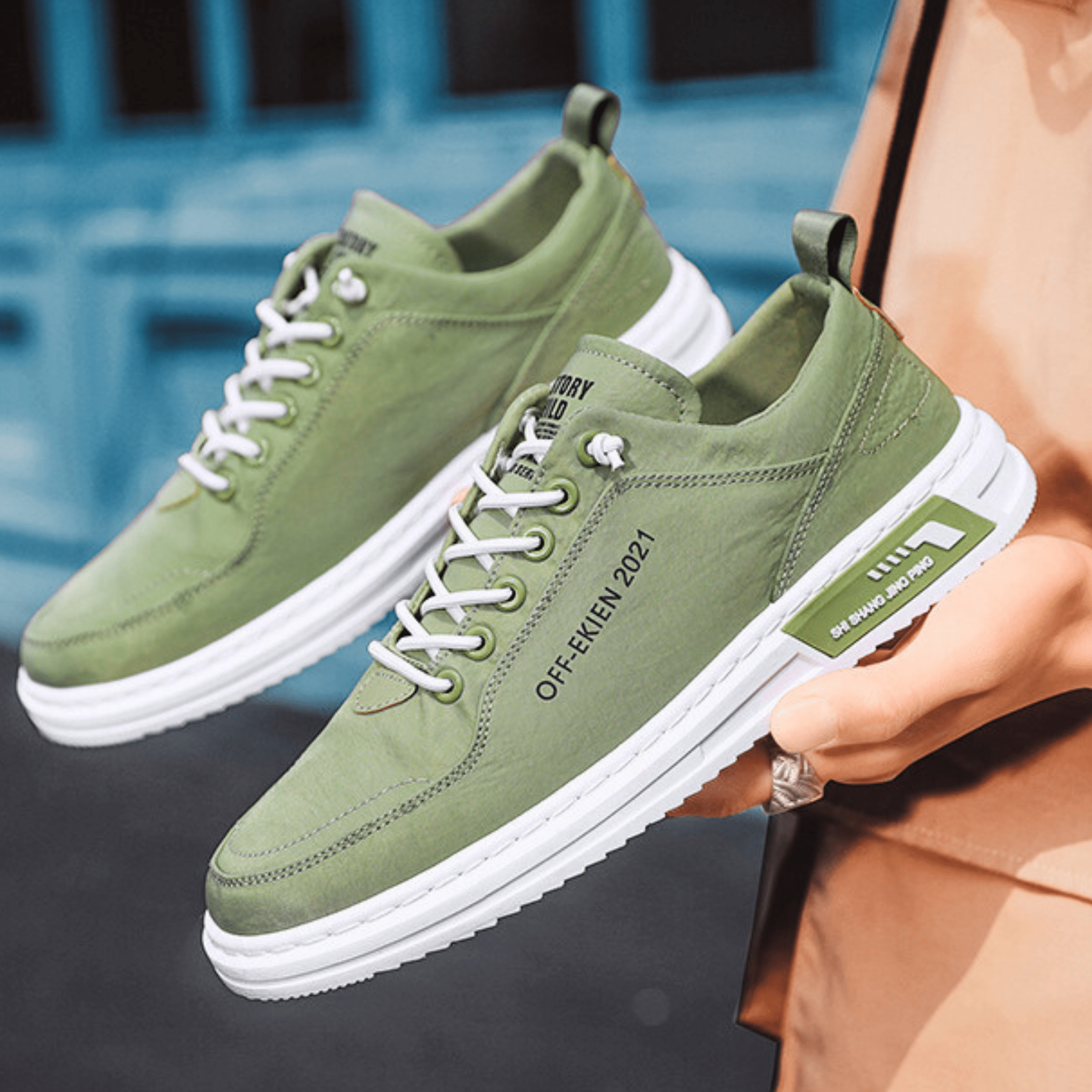 Hamish – Premium Leather Urban Sneakers