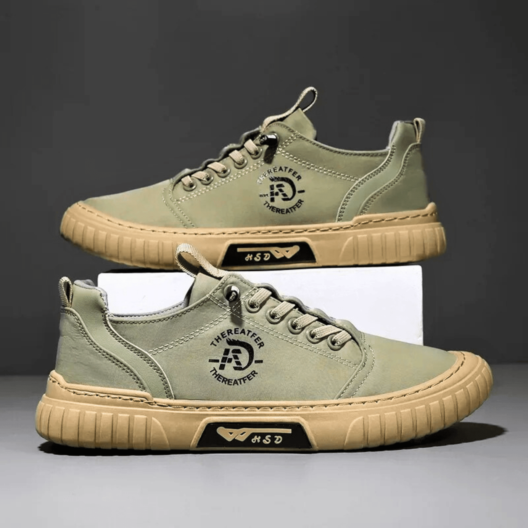 Zane - Lightweight Fabric Casual Sneakers