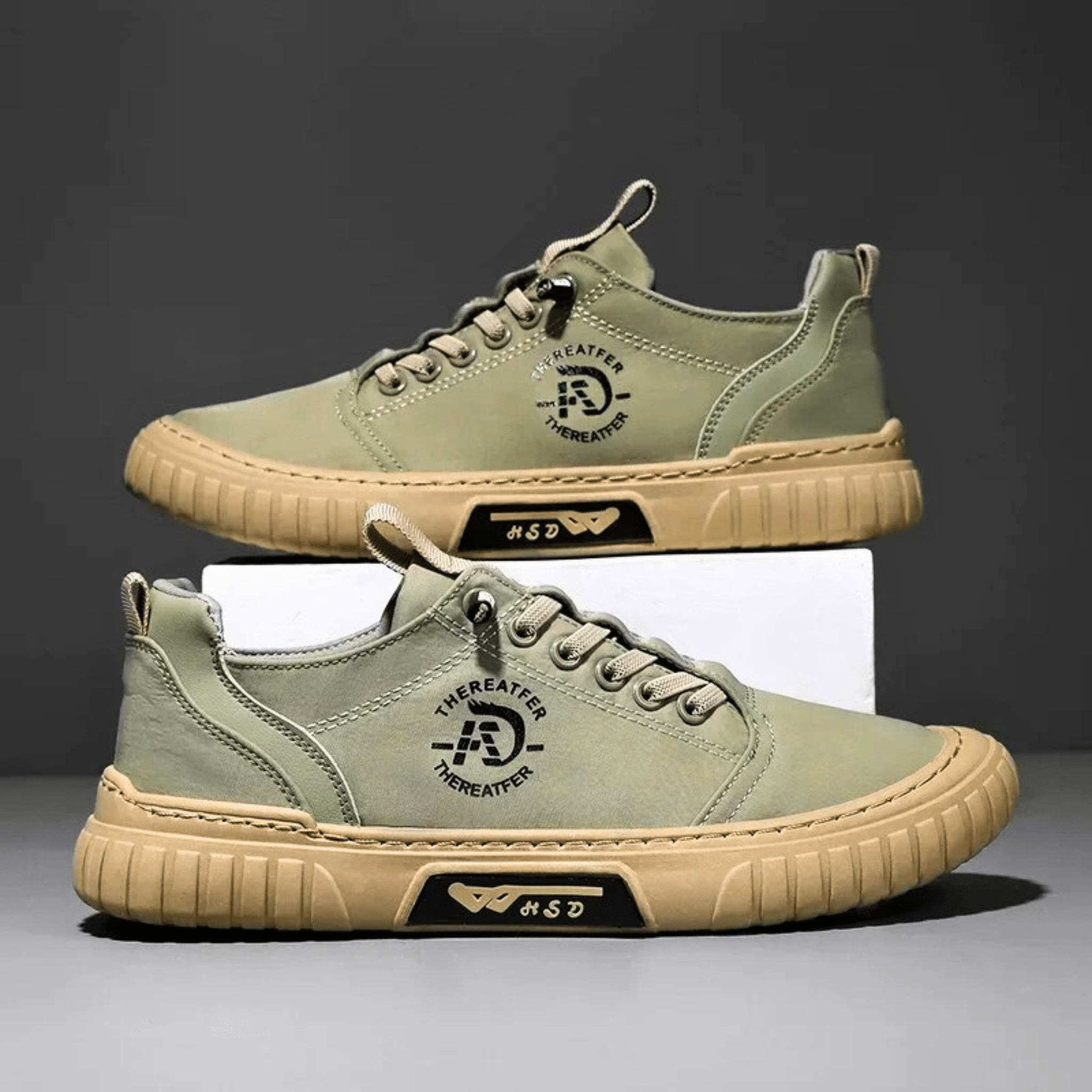 Zane - Lightweight Fabric Casual Sneakers