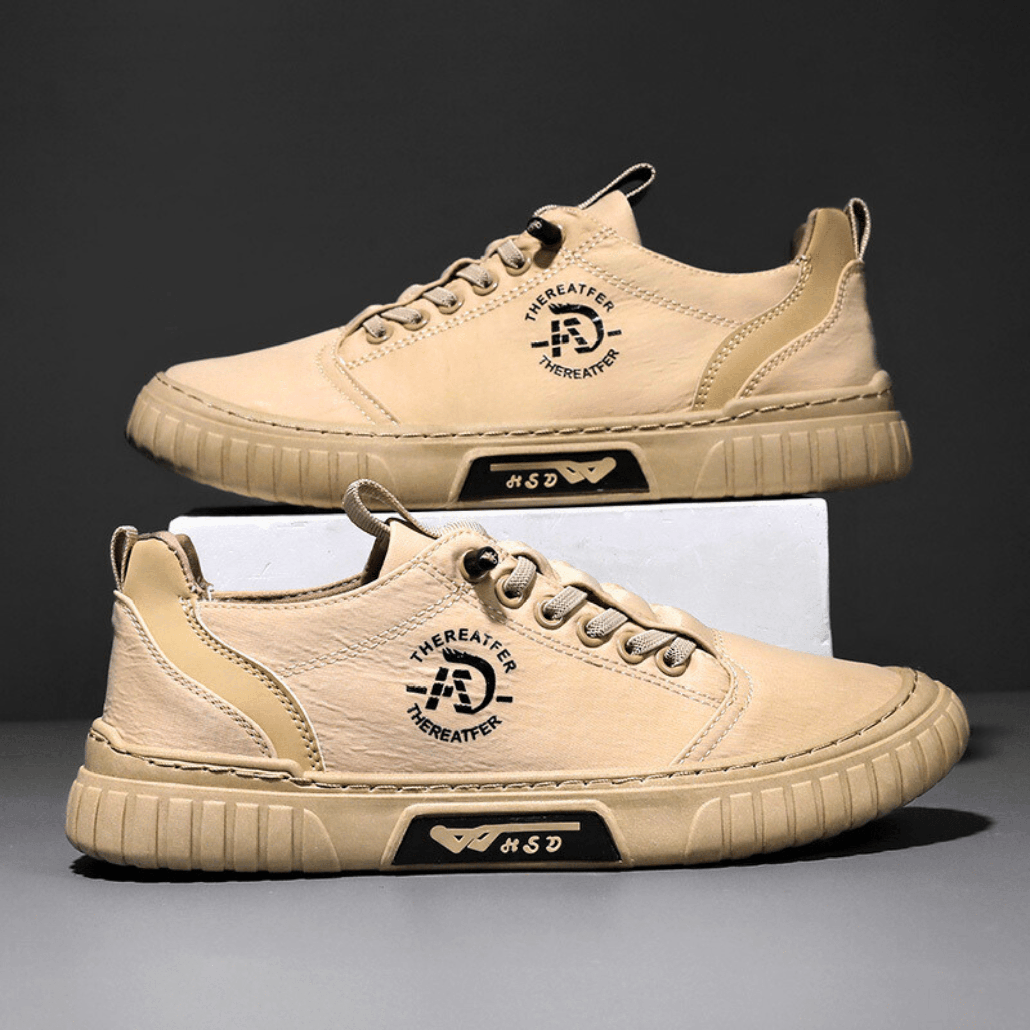 Zane - Lightweight Fabric Casual Sneakers